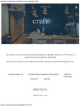 Craft Restaurant Menus 2017