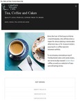 Crawford Gallery Cafe Tea Coffee and Cake Menu 2017